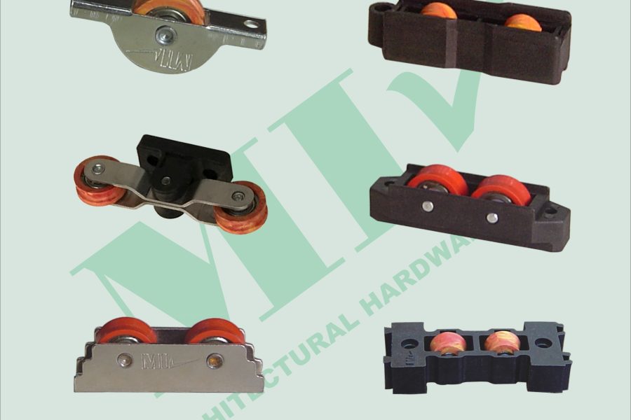 Aluminium sliding door and window wheels